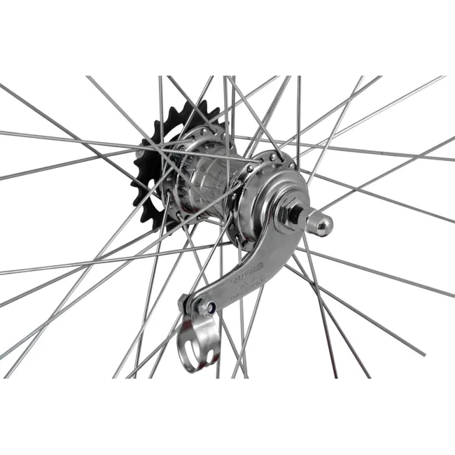 Roata Spate Bicicleta Cerurim - 28 Inch, 36H, 622 x 18, Argintiu