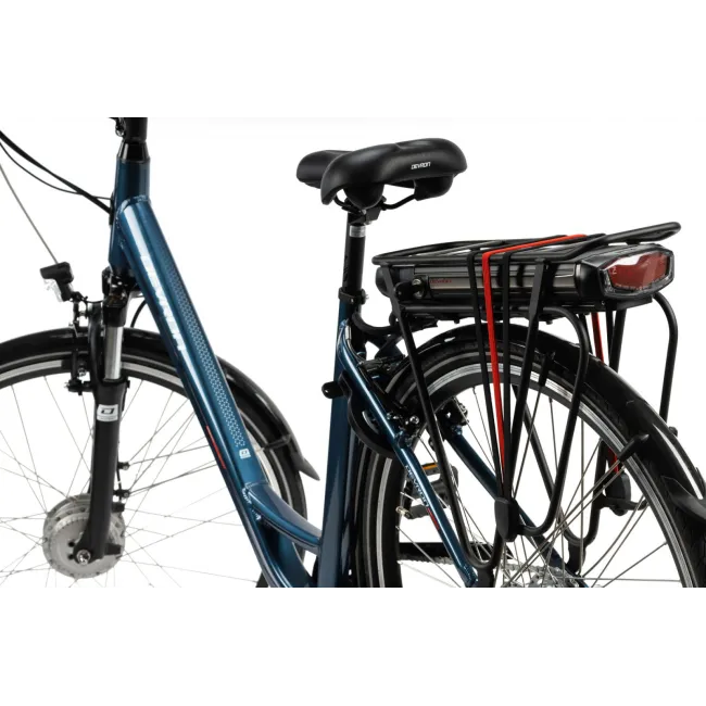 Bicicleta Electrica Devron 28124 - 28 Inch, L, Albastru