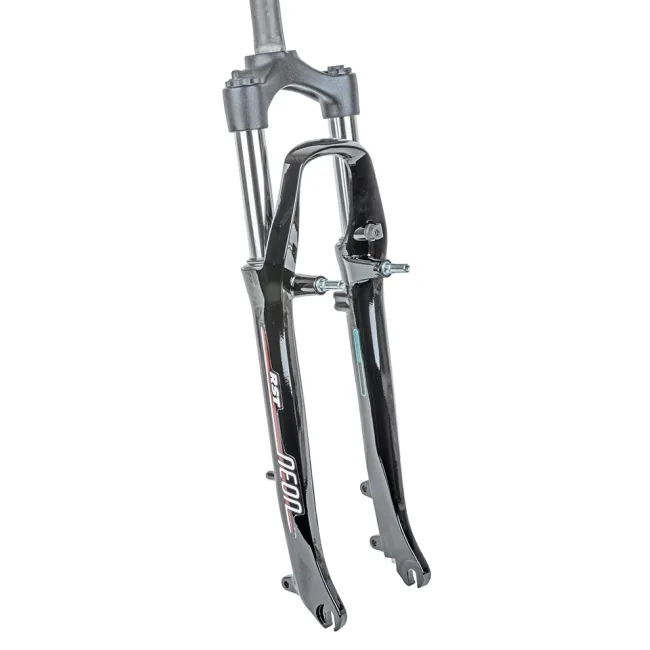 Furca Bicicleta Rst Neon-T - 28 Inch, 60 Mm, Negru
