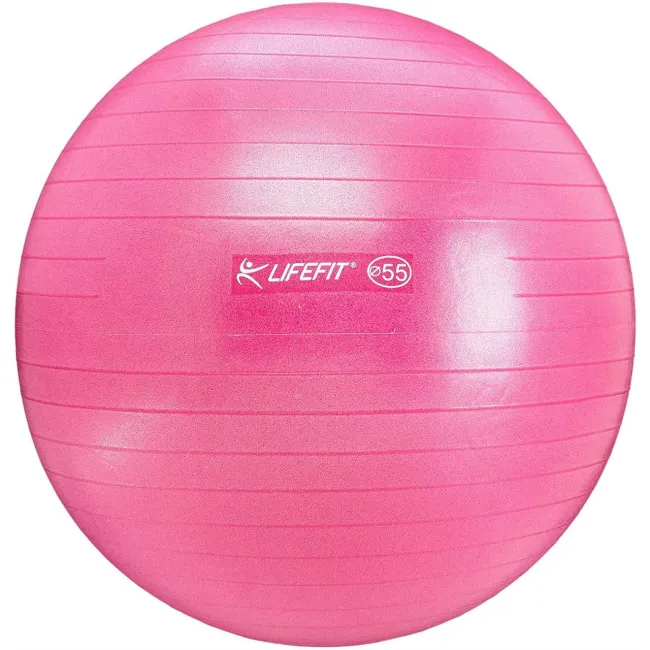 Minge gimnastica 75cm roz