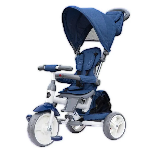 Tricicleta cu sezut reversibil Coccolle Evo (2019) Albastru