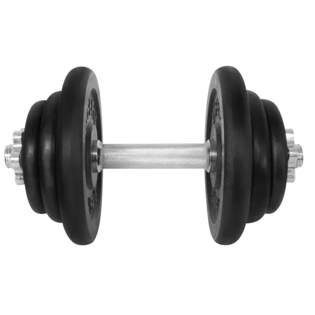 Gantera 20 kg set 6 discuri pt o mana