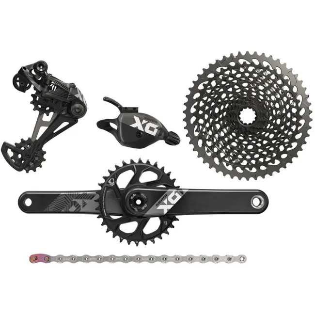Set transmisie Sram x01 Eagle Dub - 1 x 12 Viteze, Brat 175 mm