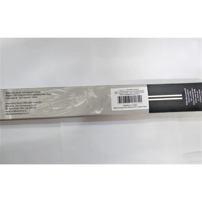 Spite Bicicleta Devron Tip J - Set 100 Buc, 180 Mm, Negru