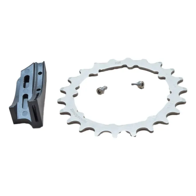HammerSchmidt Chain Ring/Guide - 22 T, Silver