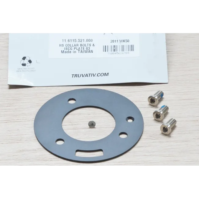 HammerSchmidt Collar Bolts, Iscg Plate 03 - Silver