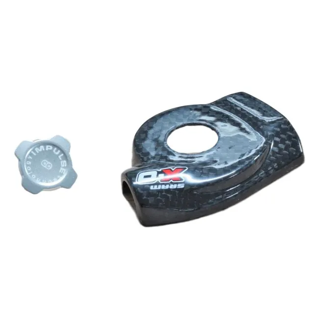 Kit X0 Trigger Carbon Cover/Top Cap - dreapta, Negru