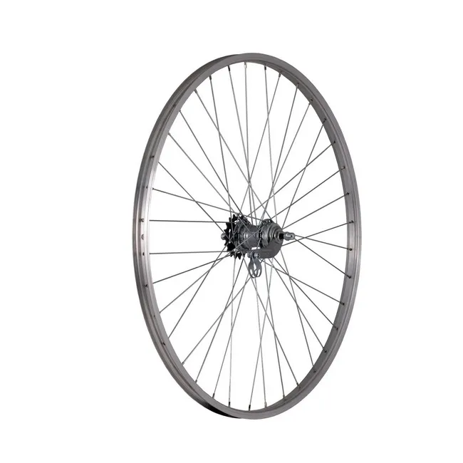 Roata Spate Bicicleta Cerurim 28 Inch, 36H, 622 x 21, Argintiu