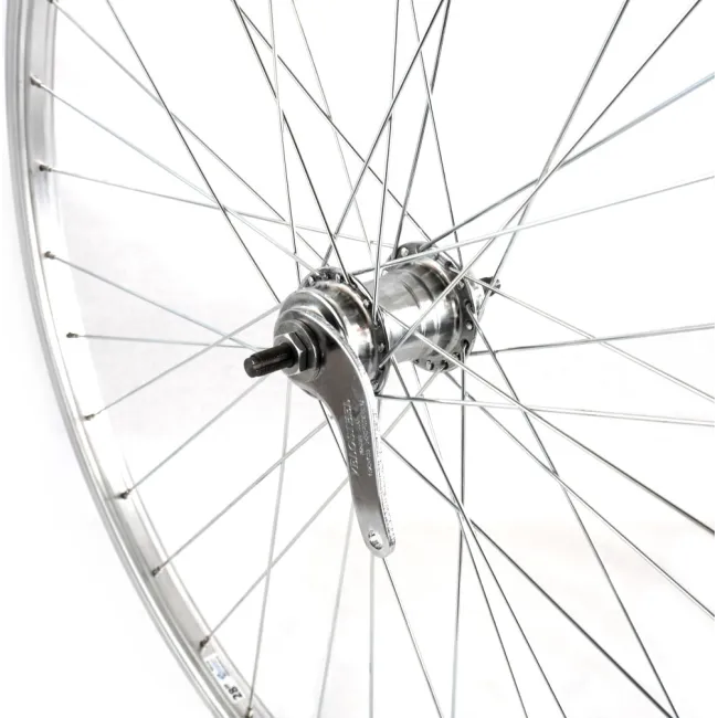 Roata Spate Bicicleta Cerurim 28 Inch, 36H, 622 x 21, Argintiu