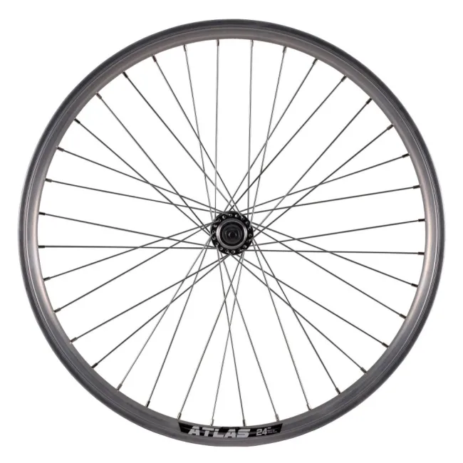 Roata Spate Bicicleta Cerurim - 24 Inch, 36H, 507 x 18, Argintiu