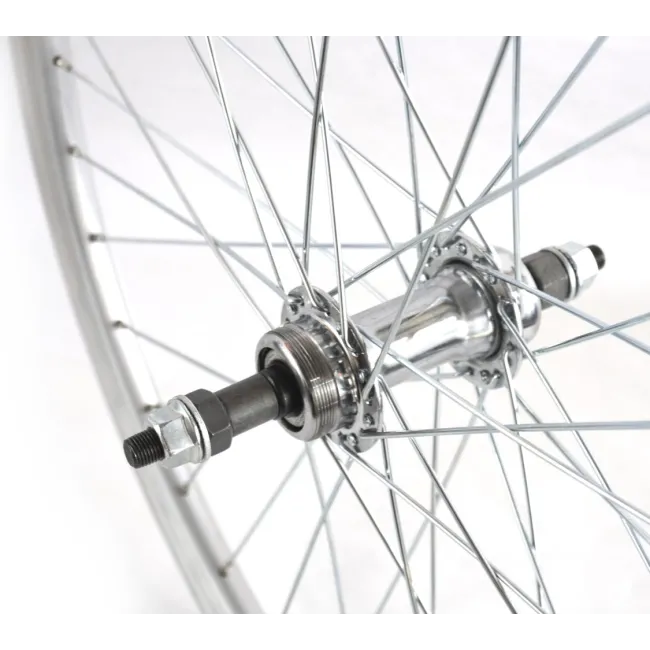 Roata Spate Bicicleta Cerurim - 24 Inch, 36H, 507 x 18, Argintiu