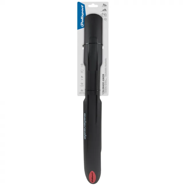 Set Aparatori Noroi Polisport Colorado Junior - 20-24 Inch, Negru