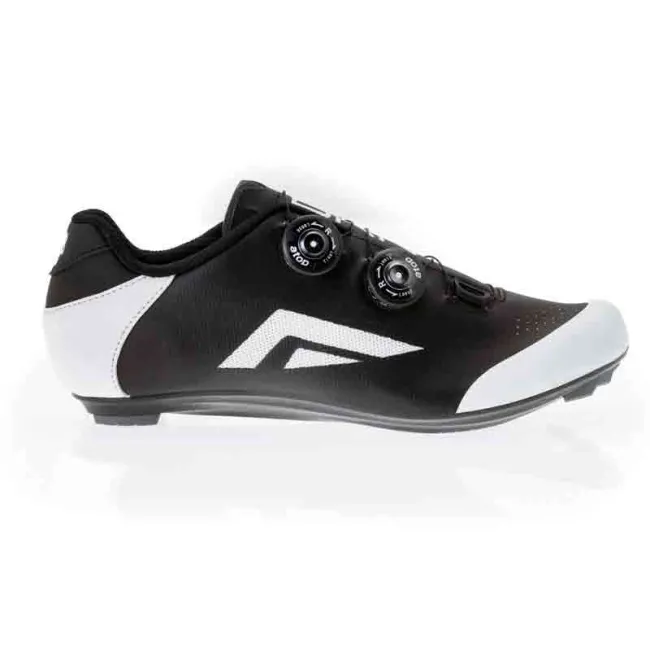 Pantofi Ciclism Brn Gladiator Road - 41, Negru-Alb