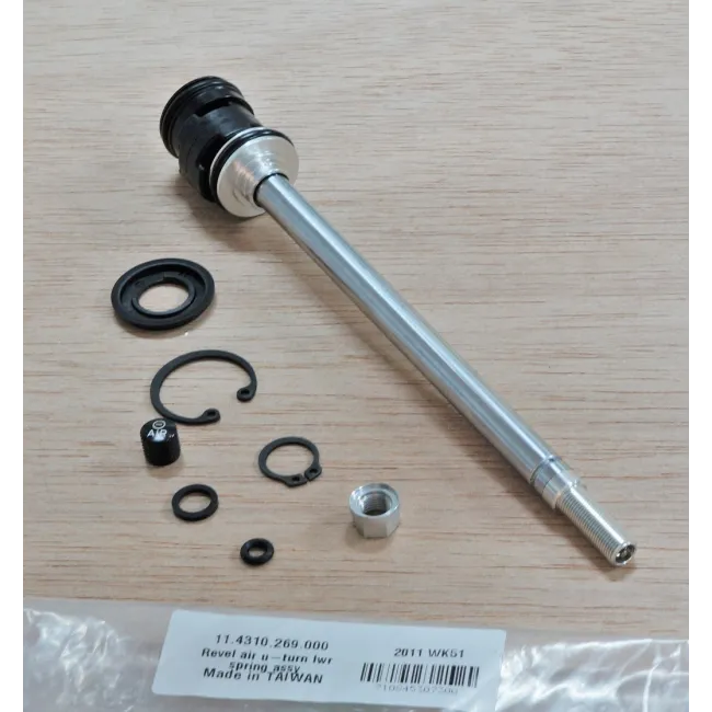 09 Revelation Air U-Turn Lower Spring Assy - Silver-Black