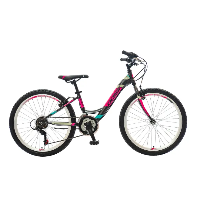 Bicicleta Copii Polar Modesty - 24 Inch, Gri