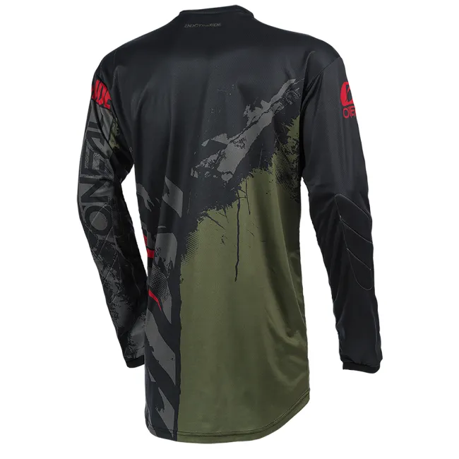 Bluza O'Neal Element Ride - M, Negru-Verde