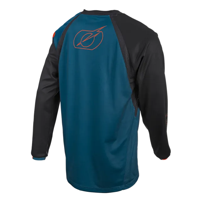 Bluza Ciclism O'Neal Element Fr Hybrid- XL, Petrol-Portocaliu