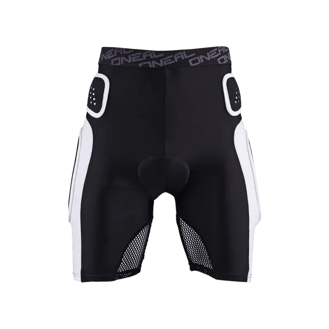 Pantaloni Scurti Ciclism Protectie Mtb O'Neal Pro Short - L, Negru-Alb