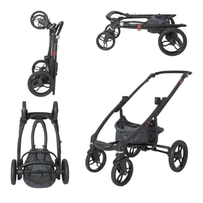 Carucior Bebe Transformabil 2 In 1 Dhs Arrow Switch - Rosu