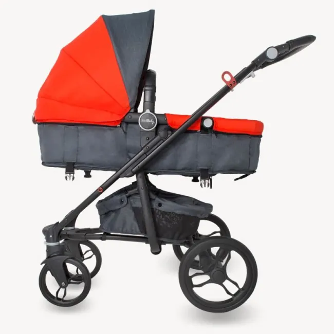 Carucior Bebe Transformabil 2 In 1 Dhs Arrow Switch - Rosu