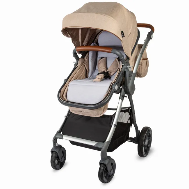 Carucior Transformabil 3 In 1 Coccolle Acero - Bej