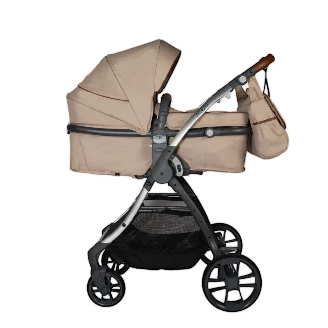 Carucior Transformabil 3 In 1 Coccolle Acero - Bej