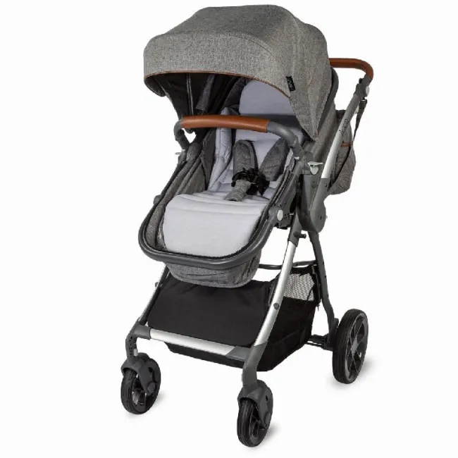 Carucior Transformabil 3 In 1 Coccolle Acero - Gri
