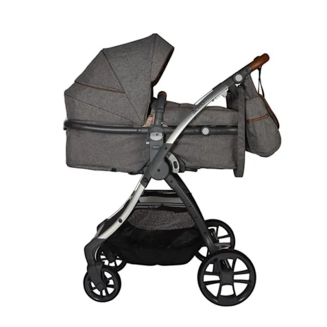 Carucior Transformabil 3 In 1 Coccolle Acero - Gri