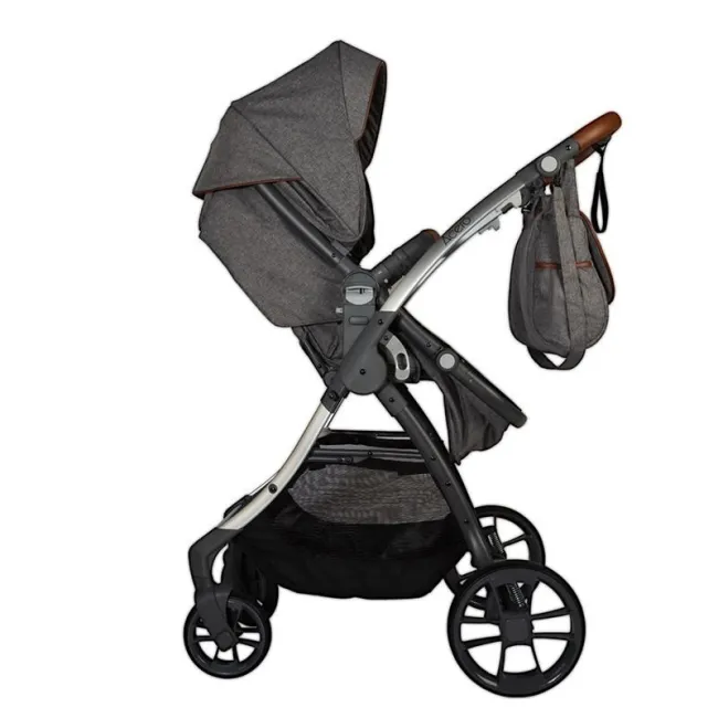 Carucior Transformabil 3 In 1 Coccolle Acero - Gri