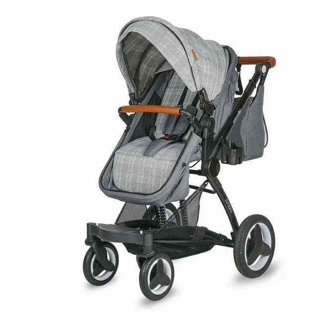 Carucior Transformabil 3 In 1 Coccolle Ambra - Gri