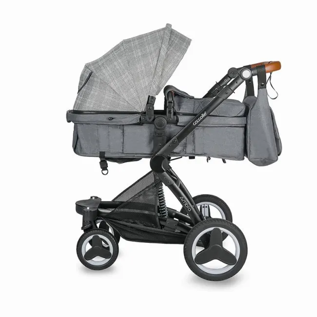 Carucior Transformabil 3 In 1 Coccolle Ambra - Gri