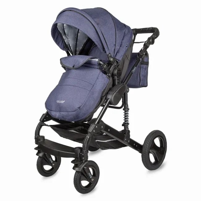 Carucior Transformabil 3 In 1 Coccolle Oppa - Albastru