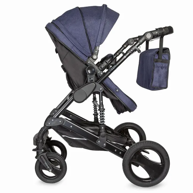Carucior Transformabil 3 In 1 Coccolle Oppa - Albastru