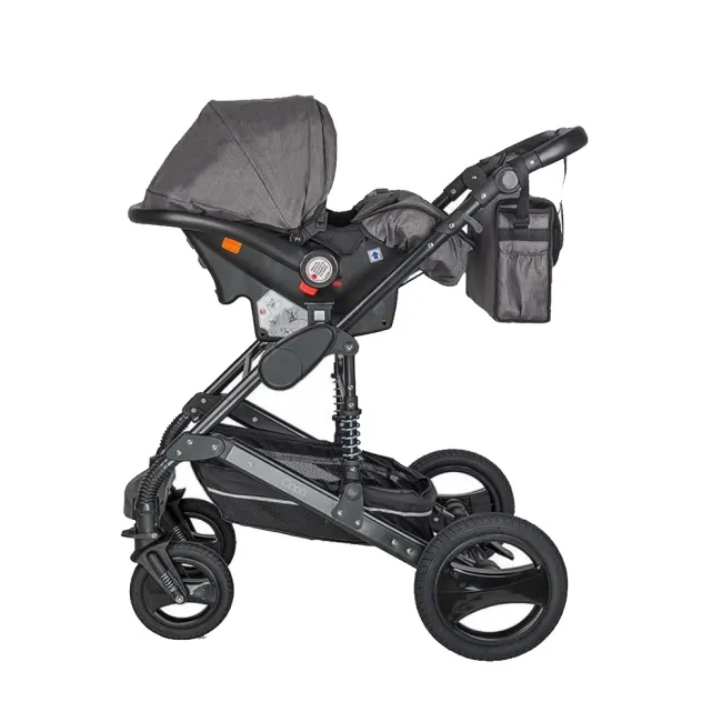 Carucior Transformabil 3 In 1 Coccolle Oppa - Gri