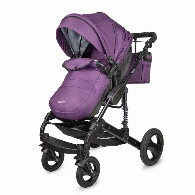 Carucior Transformabil 3 In 1 Cocolle Oppa - Violet