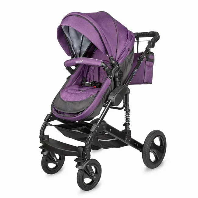 Carucior Transformabil 3 In 1 Cocolle Oppa - Violet