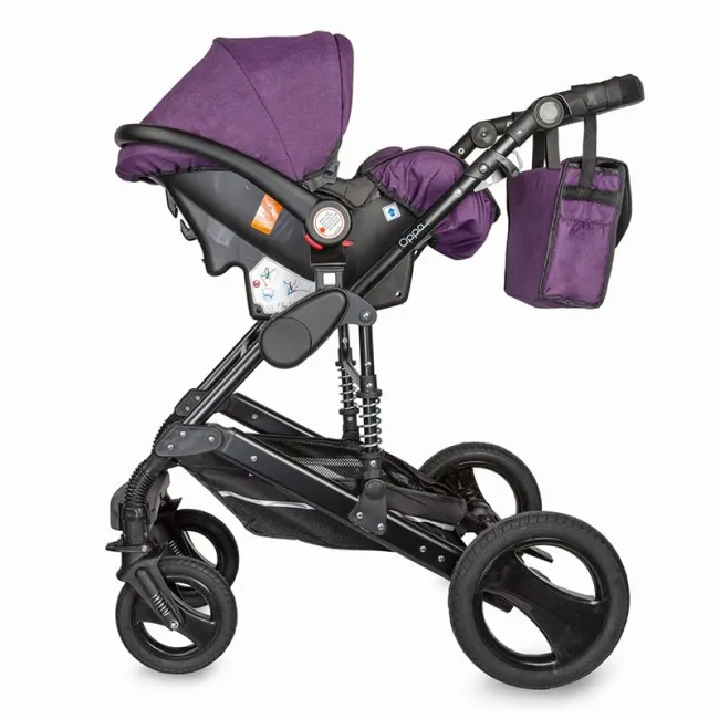 Carucior Transformabil 3 In 1 Cocolle Oppa - Violet