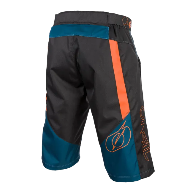 Pantaloni Scurti O'Neal Element Fr Hybrid - 28, Petrol-Portocaliu