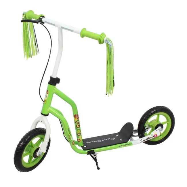 Trotineta Falco - 10 Inch, Verde-Alb