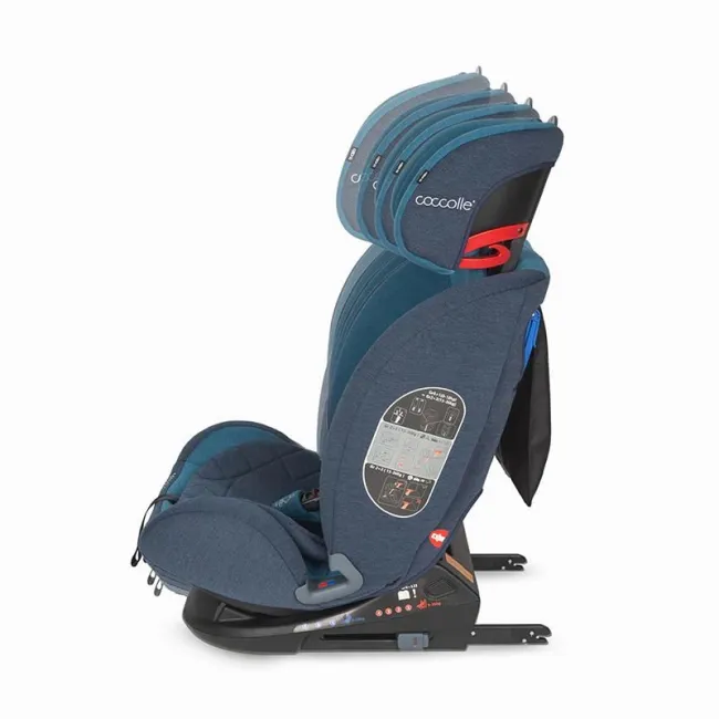 Scaun Auto Coccolle Sedna cu Isofix 0-36 Kg - Albastru