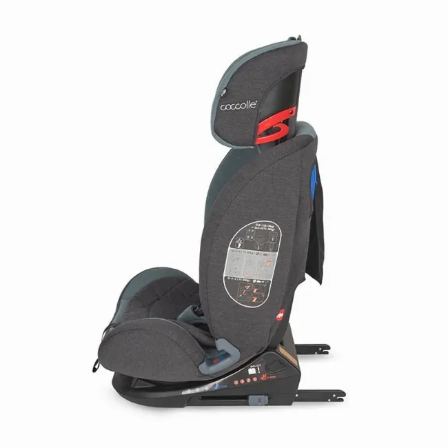 Scaun Auto Coccolle Sedna cu Isofix 0-36 Kg - Gri