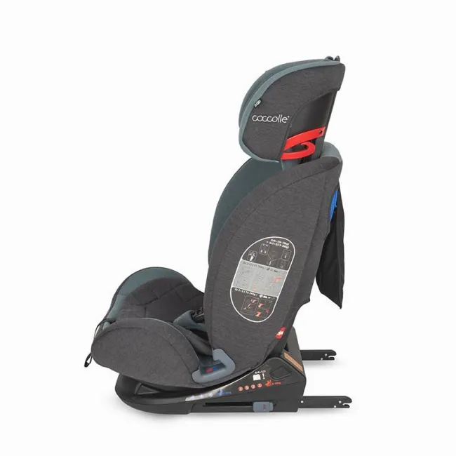 Scaun Auto Coccolle Sedna cu Isofix 0-36 Kg - Gri