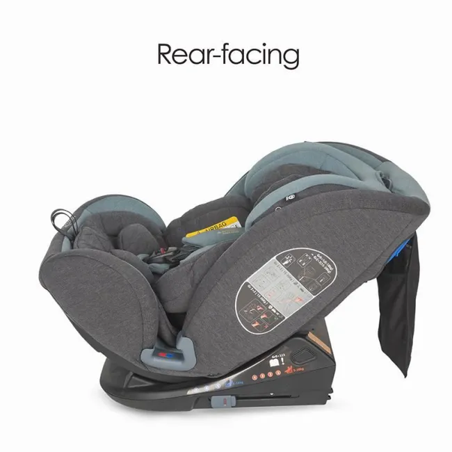 Scaun Auto Coccolle Sedna cu Isofix 0-36 Kg - Gri