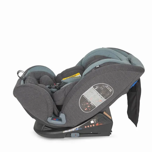 Scaun Auto Coccolle Sedna cu Isofix 0-36 Kg - Gri