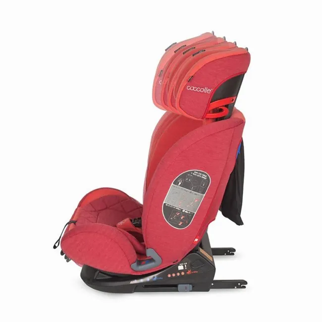 Scaun Auto Coccolle Sedna cu Isofix 0-36 Kg - Rosu