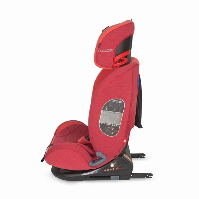 Scaun Auto Coccolle Sedna cu Isofix 0-36 Kg - Rosu