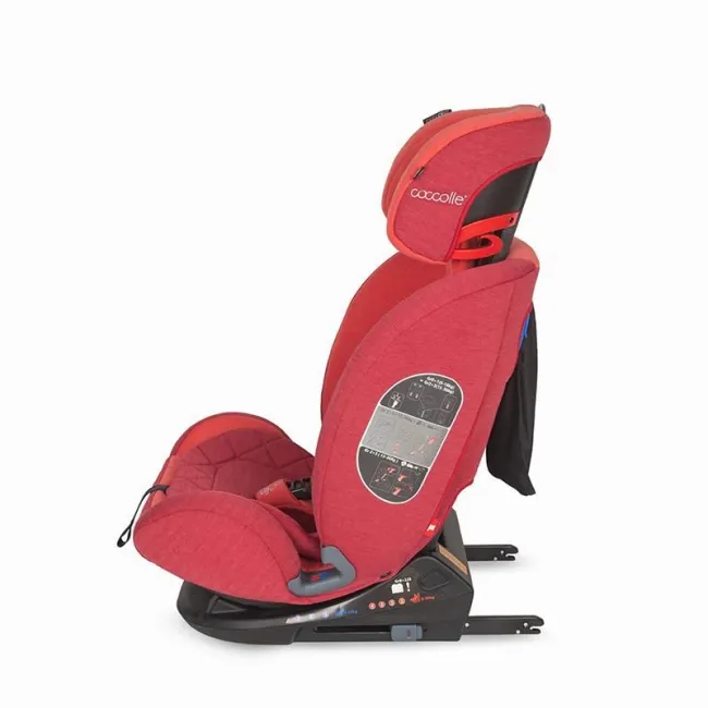 Scaun Auto Coccolle Sedna cu Isofix 0-36 Kg - Rosu