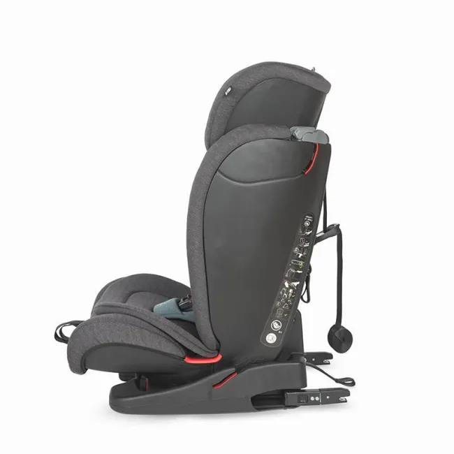 Scaun Auto cu Isofix Elara 9-36 Kg - Gri