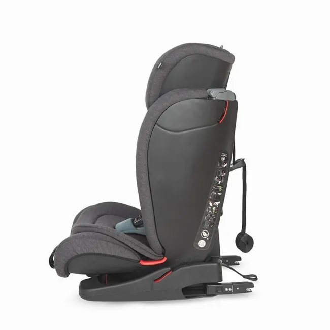 Scaun Auto cu Isofix Elara 9-36 Kg - Gri