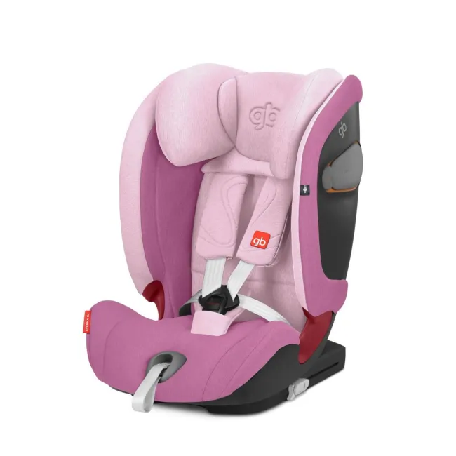 Scaun Auto cu Isofix Gb Everna-fix 9-36 Kg - Roz